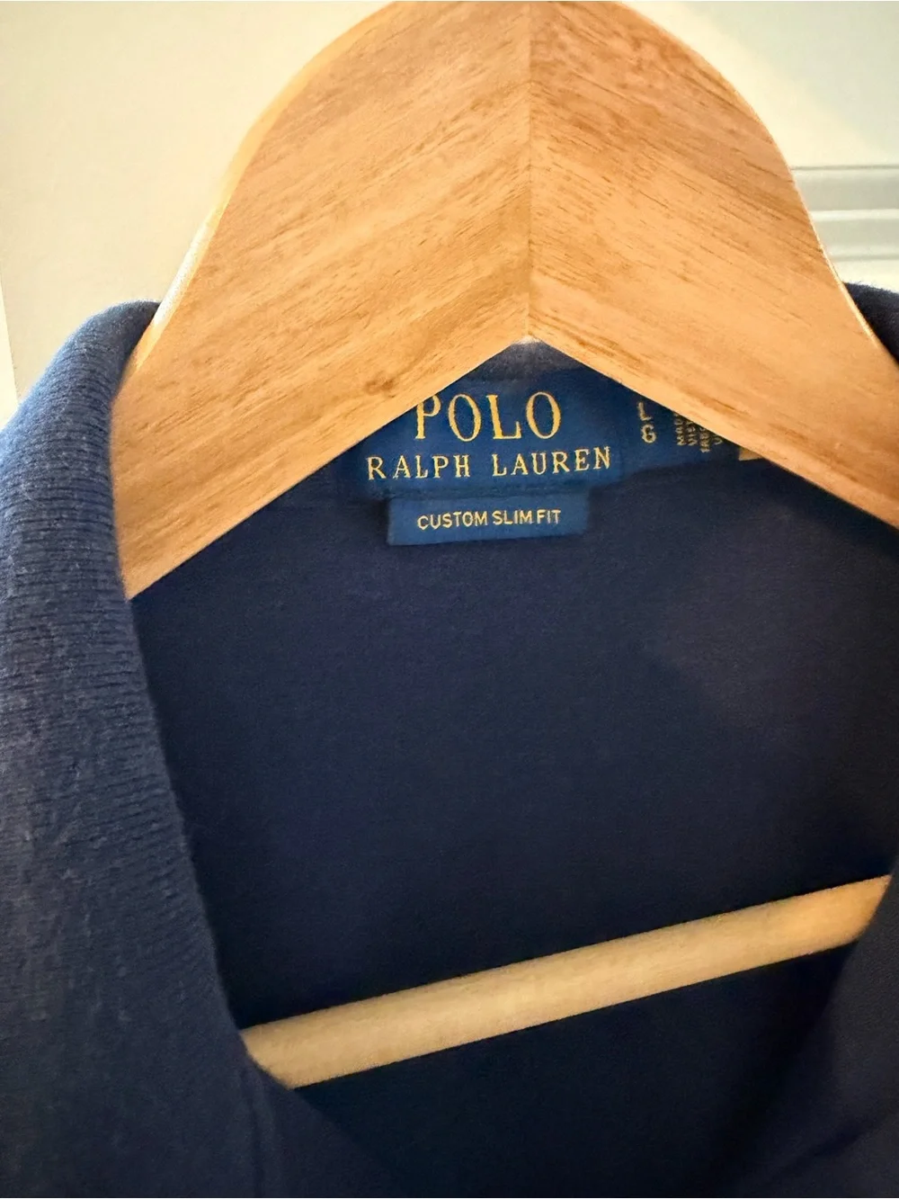 Ralph Lauren Navy Short-Sleeve Polo with Pony Logo